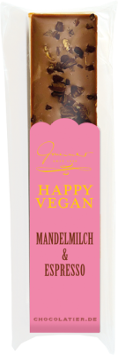Happy Vegan Riegel - Mandelmilch & Espresso