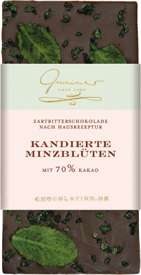Kandierte Minzblüten