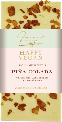 Happy Vegan Tafel PIÑA COLADA