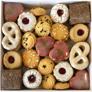 Sommerliches Teegebäck