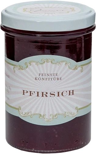 Produktbild Konfitüre Extra - Pfirsich