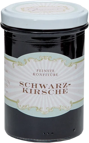 Produktbild Konfitüre Extra - Schwarzkirsche