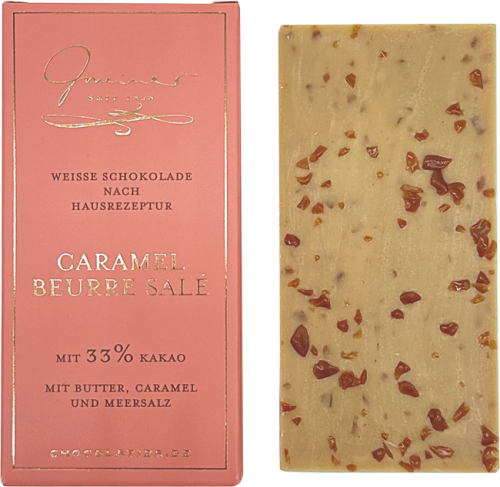 Kleine Schokoladentäfelchen - Caramel Beurre Salé, 45g