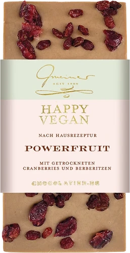 Produktbild Happy Vegan Tafel POWERFRUIT