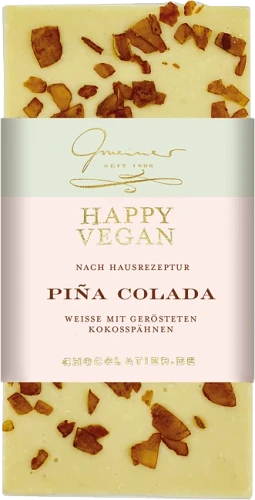Produktbild Happy Vegan Tafel PIÑA COLADA