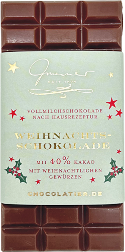 Produktbild Weihnachtsschokolade
