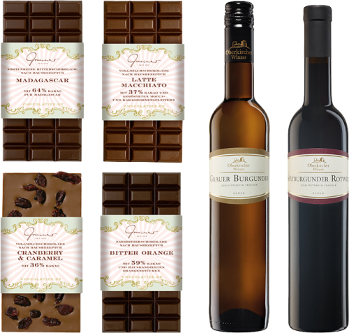 Wein & Schokolade 4er