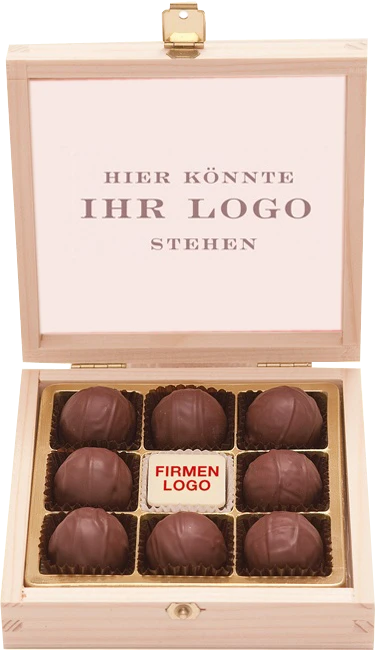 Produktbild exklusive Logopralinen