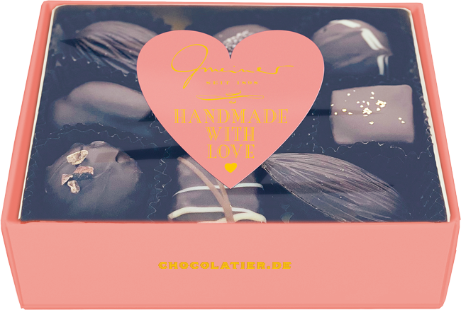 Produktbild Handmade with love - Zartbitter