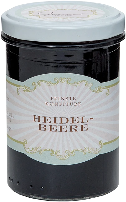 Produktbild Konfitüre Extra - Heidelbeere