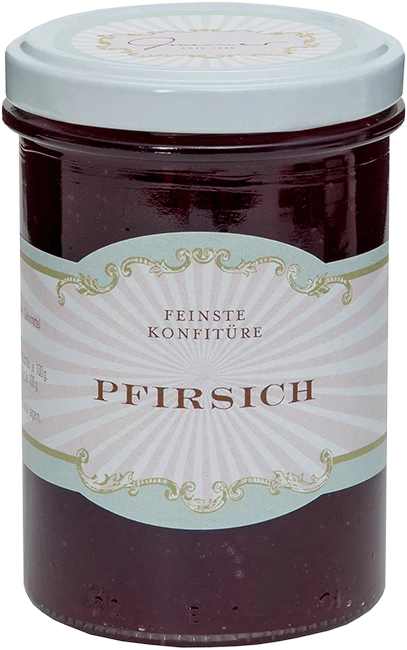 Produktbild Konfitüre Extra - Pfirsich