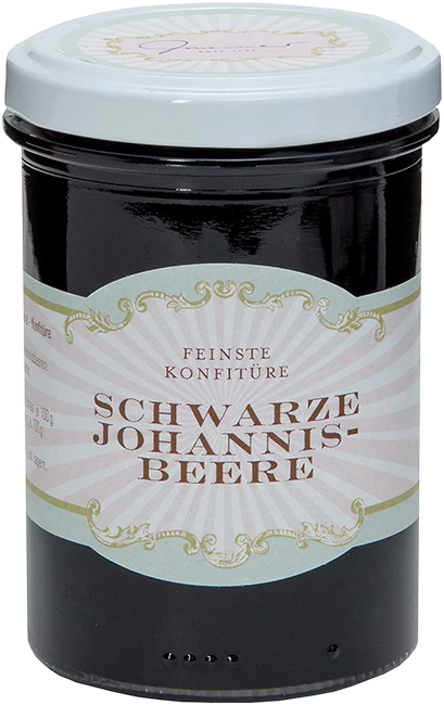 Produktbild Konfitüre Extra - Schwarze Johannisbeere