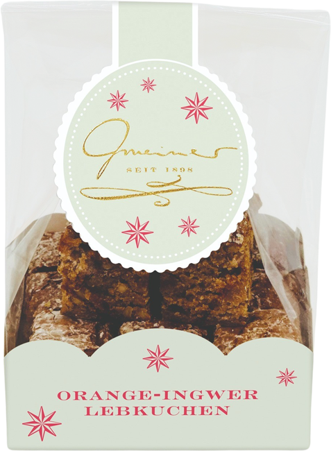 Produktbild Orange Ingwer-Lebkuchen