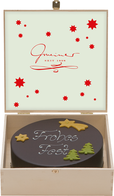 Produktbild Sachertorte - Frohes Fest
