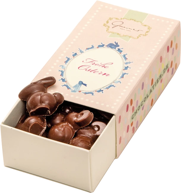 Produktbild Kleine Schokoladenbox Ostern