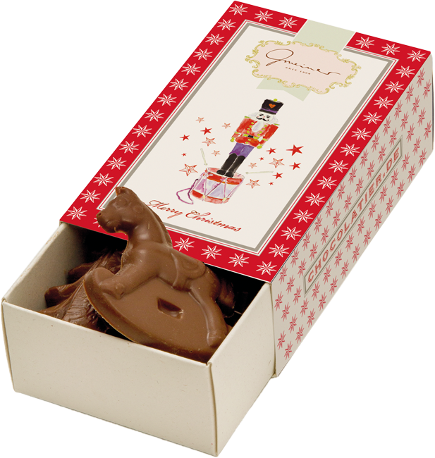 Produktbild Kleine Schokoladenbox - Nussknacker
