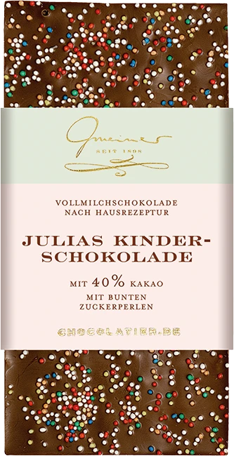 Produktbild Julias Kinder-Schokolade