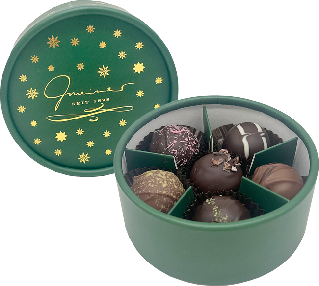 Produktbild Weihnachtlicher Trüffelgruß 6er