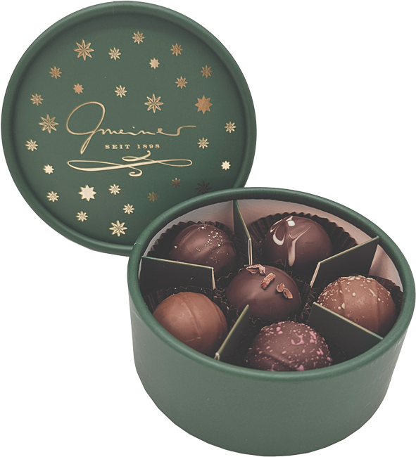 Produktbild Weihnachtlicher Trüffelgruß 6er