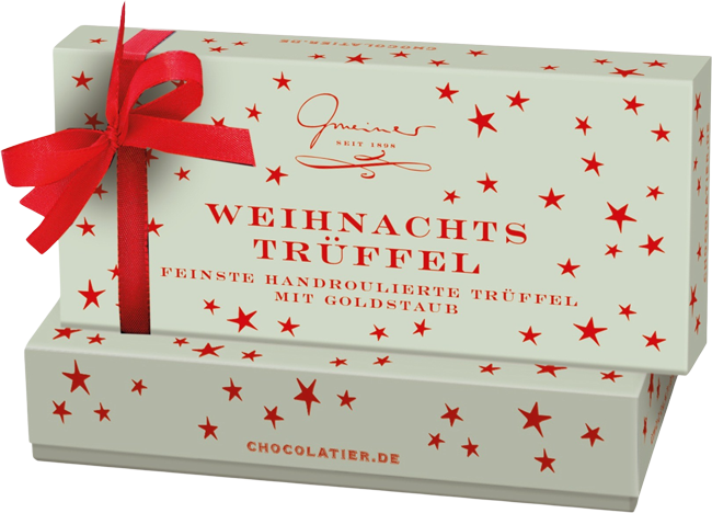 Produktbild Weihnachtstrüffel mit Schmuckband