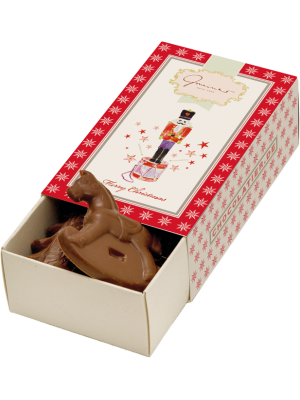 Kleine Schokoladenbox - Nussknacker