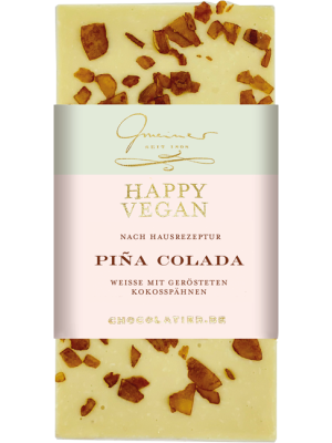 Happy Vegan Tafel PIÑA COLADA